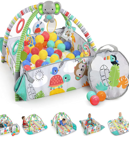 5-In-1 Your Way Ball Play Activity Gym & Ball Pit, Totally Tropical