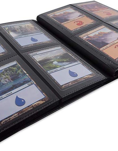 Load image into Gallery viewer, Binder - 4 Pocket Trading Card Album Folder - 160 Side Loading Pocket Binder for TCG
